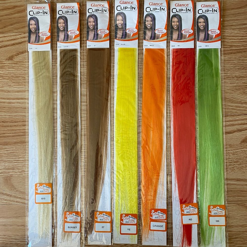 #8 MODEL MODEL GLANCE CLIP-IN HAIR EXTENSION 18"